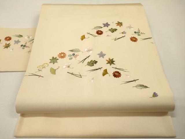 楽天市場】塩瀬 帯 刺繍の通販