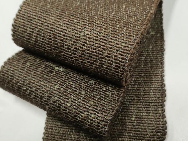 平和屋着物●男性　角帯　霞文　一重帯　正絹　逸品　CABH5063hy