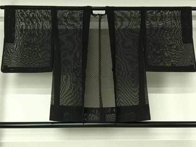 平和屋着物▽羽織　スリーシーズン　春夏秋　塵除け　黒地　正絹　逸品　AABJ3455jh heiwaya-11226644 平和屋 パッケージ画像