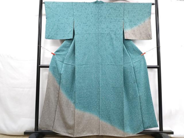 平和屋着物■訪問着 霞文 暈し染め 正絹 逸品 DABH1391qa