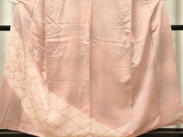 平和屋の平和屋着物■訪問着 冊子草花文 暈し染め 正絹 逸品 CABI6569ou｜アングル3