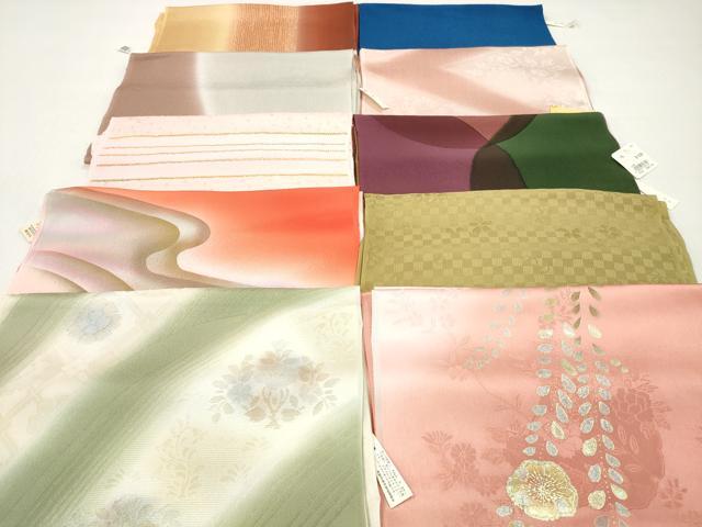■■■　商品詳細　■■■ 【正絹・未使用】 詳細に関しましては、 参考画像をご確認ください。 大変上質な逸品になります。 お安く出品致しますので、是非この機会にいかがでしょうか？ ■■■　注意事項　■■■ ■モニター発色の具合により色合いが異なる場合がございます。 ■寸法は多少の誤差が生じる場合がございますのでご了承ください。 ■縫込みの長さが左右非対称の場合は短い部分を記載しております。 左右非対称であってもご返品・お値引き等の保証は出来かねますので、ご了承の上ご購入をお願い致します。 ■シミ等のチェックには注意を払っておりますが、見落としがある場合もございますし、個人の見解も様々ですので神経質な方のご購入はお控えください。 ■箪笥に入っておりました着物や帯なので畳みシワや匂いがあるものもございます。 ■お休みは基本的に土日祝となりますが、その他臨時でお休みする場合がございますのでご了承ください。 ■商品の発送は平日のみの発送となります。 ■夜間と土曜、日曜日はお問い合わせの回答が遅れる場合がございます。 ■当店では、お直し、紋入れ、お手入れ等は承っておりません。 ■生地の状態（ヤケ、経年劣化等）によってはサイズ直しが出来ない場合がございます。 その点もどうかご了承のうえ、ご購入をお願いいたします。 ■弊社で取り扱う商品は一点ものにつき、時期や在庫状況に応じて金額が変更となる場合がございます。 ■検針は行っておりません。予めご了承いただきますようお願いいたします。 ■【洗える着物】と記載のある商品におきましては、商品お届け後に洗濯を行ってしまってからのご返品にはご対応しかねます。 念の為、専門店でのお手入れをお願いいたします。 ■写真に写っている物が全てになります。それ以外の付属品はございませんのでご了承ください。 ■状態に関する写真につきましては、掲載可能な写真枚数に限りがあるため、各箇所につき1枚参考画像を掲載しております。 ■着物のサイズ目安は下記を参考ください↓ ＜女性着物＞　お端折り次第で＋5cm　－1cmが着用可能サイズ 　例）身丈170cmの場合、身長160cm～175cm ＜男性着物＞　身丈＋約25cm～27cm程が適応身長 　例）身丈155cmの場合、身長180～182cm