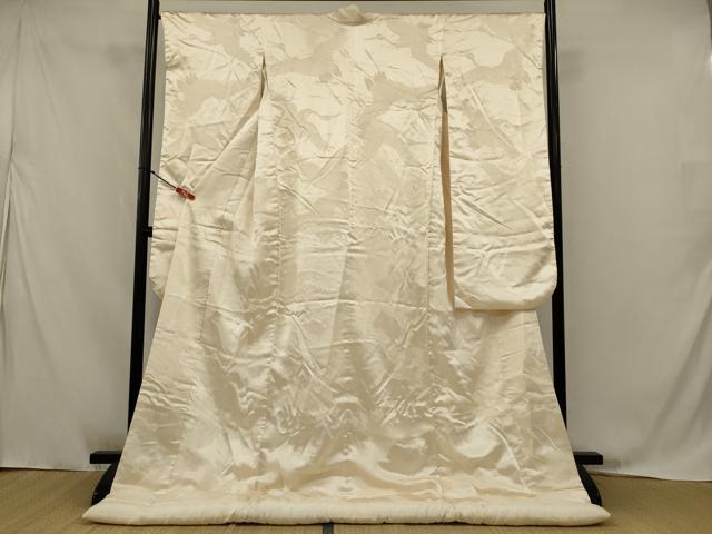 平和屋本店●白打掛　白無垢　和装　婚礼　結婚式　花嫁　神社挙式　飛鶴文　逸品　AABJ8265ou