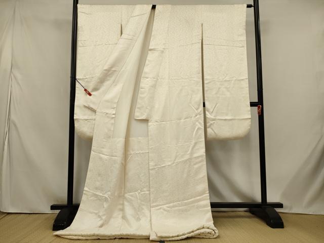 平和屋の平和屋本店●掛下　打掛　和装　婚礼　花嫁　結婚式　神社挙式　紗綾形文　逸品　AABJ8279ou｜アングル2