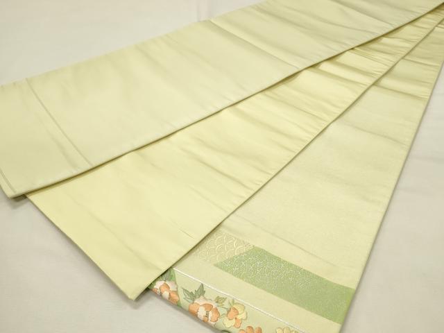 平和屋の平和屋着物◎太鼓柄袋帯 駒刺繍 短冊花文 金糸 銀彩 正絹 逸品 DABH4363qp｜アングル3