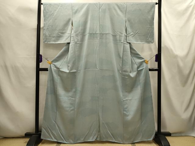 平和屋着物■江戸小紋 雲取り吉祥文 正絹 逸品 AABK5724sx