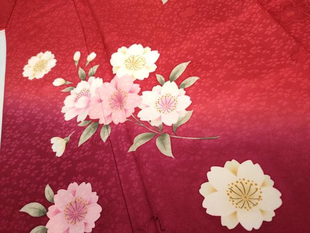 平和屋着物●豪華振袖　舞桜　暈し染め　正絹　逸品　AABJ8667cs heiwaya-11252061 平和屋 サンプル画像3