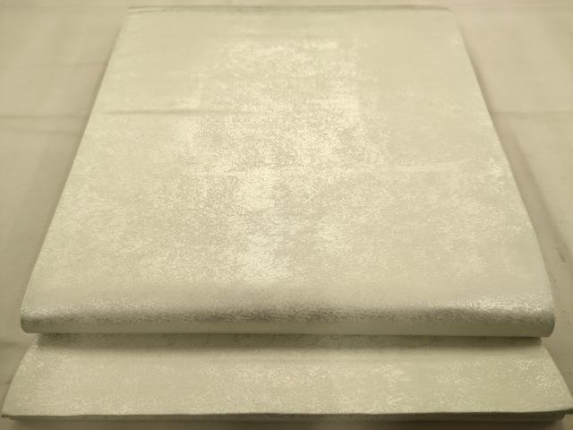 Rakuten - 平和屋着物◎六通柄袋帯　霞文　銀糸　正絹　逸品　AABA7243dt