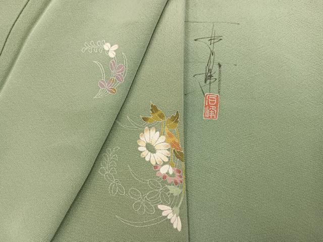 楽天市場】加賀友禅 小紋（着物｜和服）：レディースファッションの通販