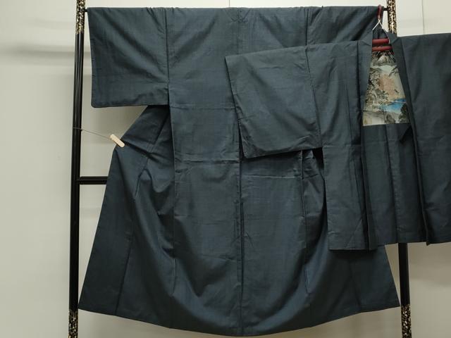 平和屋着物●男性　本場大島紬　アンサンブル　100亀甲　総詰め　正絹　逸品　CAAS0281th