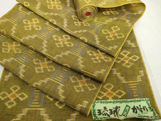 楽天市場】琉球絣 単衣（反物｜和服）：レディースファッションの通販