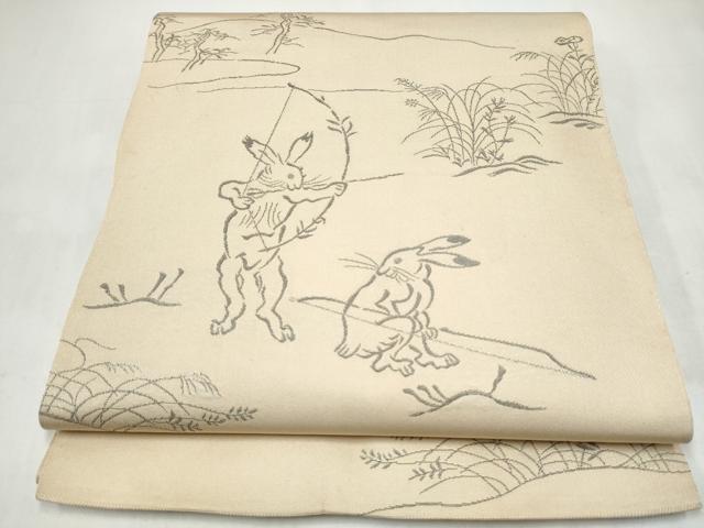 楽天市場】鳥獣戯画袋帯の通販