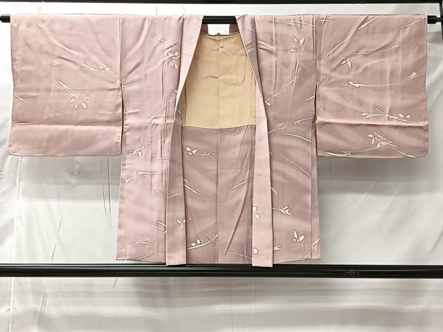 平和屋着物＃長羽織舞蝶文暈し染め正...