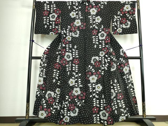 平和屋着物∴夏物浴衣有松鳴海絞り枝...
