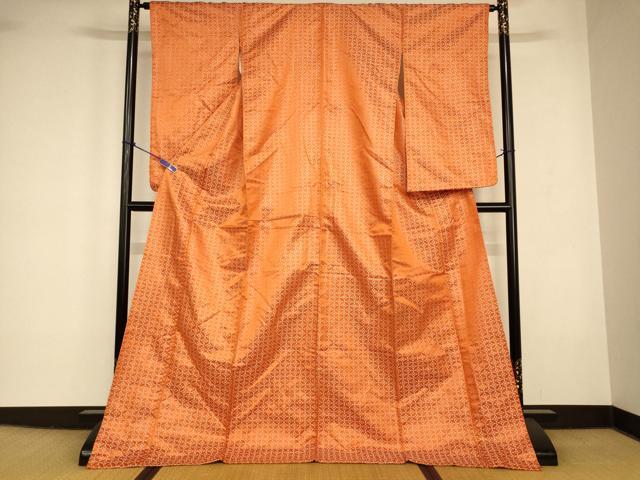 平和屋本店●掛下　打掛　和装　婚礼　花嫁　結婚式　神社挙式　総刺繍　七宝花文　銀糸　銀通し地　逸品　AABK8318fw