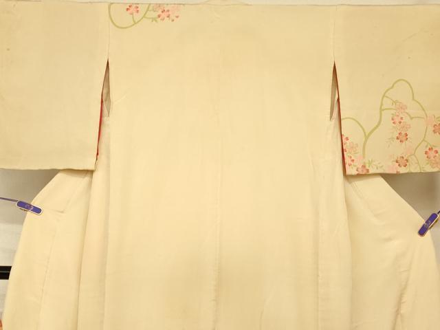 平和屋の平和屋本店●お引きずり・お引き摺り　訪問着　和装　舞台　舞妓　芸妓　芸者　衣装　花鼓枝桜文　金彩　逸品　AABK8298fw｜アングル3