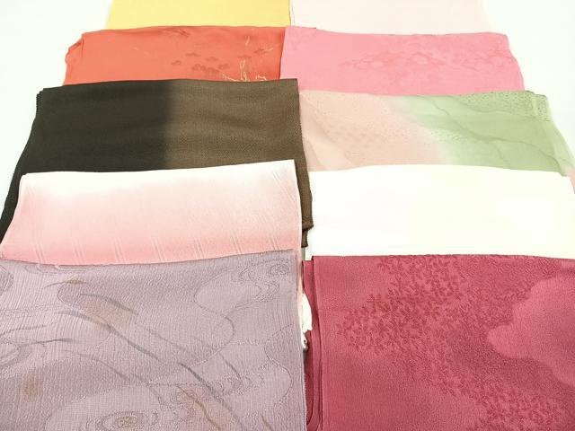 ■■■　商品詳細　■■■ 【正絹】 状態は特に目立ったシミ汚れなどもなく大変良い状態です。 大変上質な極上の逸品になります。 お安く出品致しますので、 ■■■　注意事項　■■■ ■モニター発色の具合により色合いが異なる場合がございます。 ■寸法は多少の誤差が生じる場合がございますのでご了承ください。 ■縫込みの長さが左右非対称の場合は短い部分を記載しております。 左右非対称であってもご返品・お値引き等の保証は出来かねますので、ご了承の上ご購入をお願い致します。 ■シミ等のチェックには注意を払っておりますが、見落としがある場合もございますし、個人の見解も様々ですので神経質な方のご購入はお控えください。 ■箪笥に入っておりました着物や帯なので畳みシワや匂いがあるものもございます。 ■お休みは基本的に土日祝となりますが、その他臨時でお休みする場合がございますのでご了承ください。 ■商品の発送は平日のみの発送となります。 ■夜間と土曜、日曜日はお問い合わせの回答が遅れる場合がございます。 ■当店では、お直し、紋入れ、お手入れ等は承っておりません。 ■生地の状態（ヤケ、経年劣化等）によってはサイズ直しが出来ない場合がございます。 その点もどうかご了承のうえ、ご購入をお願いいたします。 ■弊社で取り扱う商品は一点ものにつき、時期や在庫状況に応じて金額が変更となる場合がございます。 ■検針は行っておりません。予めご了承いただきますようお願いいたします。 ■【洗える着物】と記載のある商品におきましては、商品お届け後に洗濯を行ってしまってからのご返品にはご対応しかねます。 念の為、専門店でのお手入れをお願いいたします。 ■着物のサイズ目安は下記を参考ください↓ ＜女性着物＞　お端折り次第で＋5cm　−1cmが着用可能サイズ 　例）身丈170cmの場合、身長160cm〜175cm ＜男性着物＞　身丈＋約25cm〜27cm程が適応身長 　例）身丈155cmの場合、身長180〜182cm