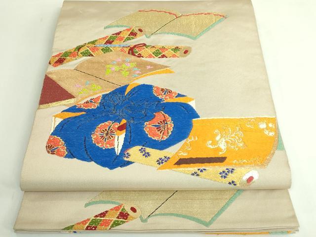袋帯 龍村平蔵作 國賓楊成盆 鳳凰 本袋帯 金糸 絶品 希少 O-1669 袋帯 龍村平蔵作 國賓楊成盆 鳳凰 本袋帯 金糸 絶品 希少 O-1669