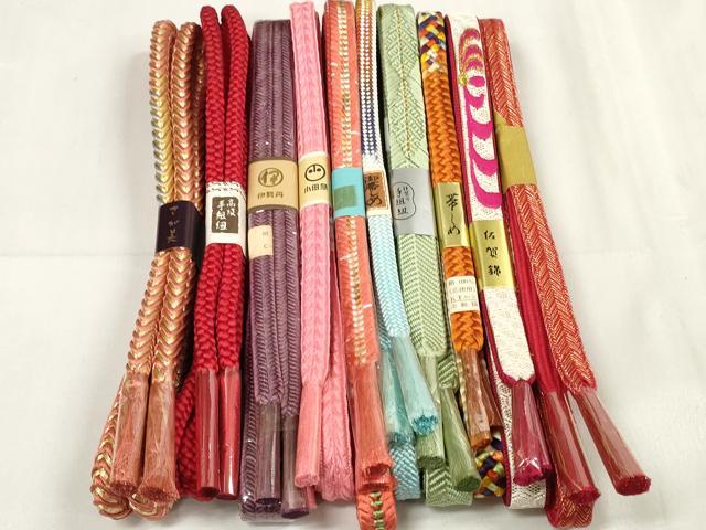 平和屋着物●和装小物帯締め10本セ...