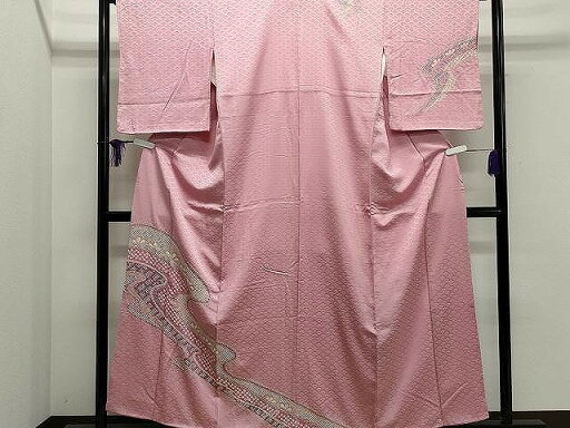 平和屋着物■訪問着 総絞り 道長吉祥文 正絹 逸品 CAAO9424yk 平和屋着物■訪問着 総絞り 道長吉祥文 正絹 逸品 CAAO9424yk
