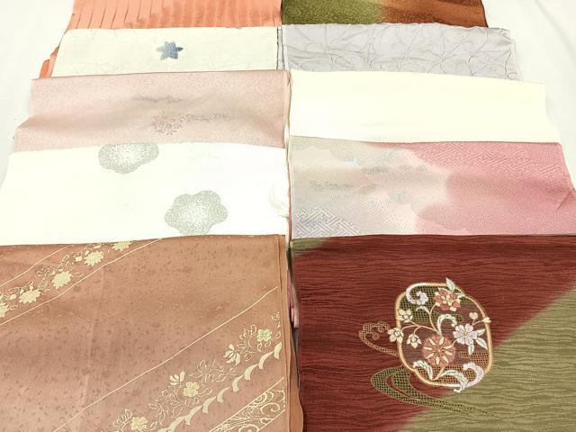 平和屋着物★和装小物　上質な帯揚げ　10枚セット　逸品　CAAN0851xi