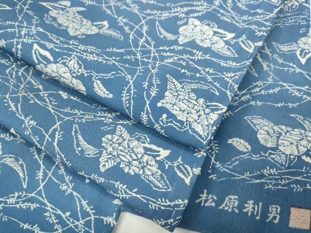 楽天市場】藍染 着物（着物｜和服）：レディースファッションの通販