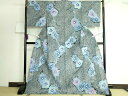 平和屋本店■極上 夏物 浴衣 有松鳴海絞り 枝花文 綿 逸品 DZAA20125kh5