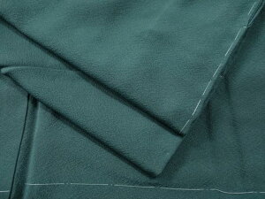 平和屋着物●上質な色無地 御召茶色 東武百貨店扱い 正絹 逸品 未使用 CAAS7335yc