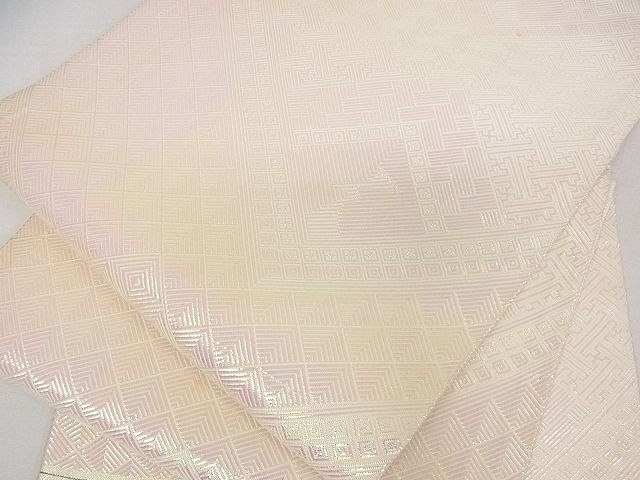Rakuten - 平和屋着物■佐賀錦 全通柄袋帯 吉祥文 逸品 ob2995