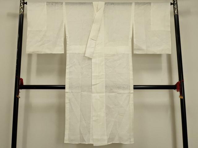 平和屋着物＊夏物　長襦袢　無双仕立て　草花紋紗　AABA5550sx