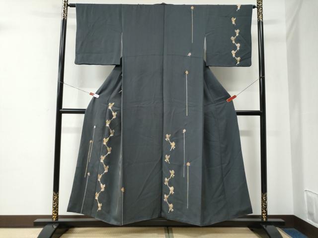 乐天商城 - 平和屋着物●訪問着　総刺繍　竹屋町刺繍　人物文　金糸　正絹　逸品　CABE2298yc