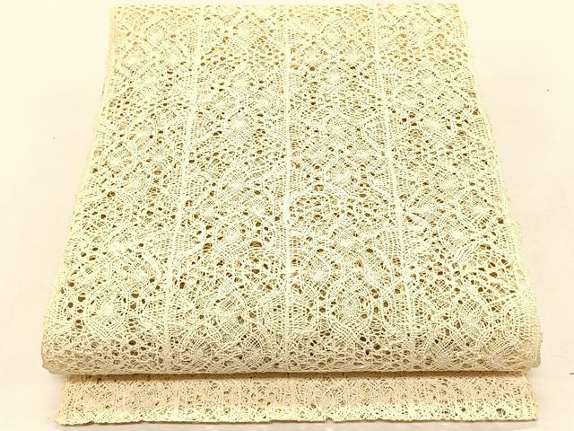 平和屋着物＊夏物　八寸名古屋帯　間道　正絹　逸品　CABK1389fb