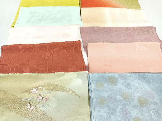 平和屋着物★和装小物　上質な帯揚げ　10枚セット　逸品　CAAN0875xi(4)
