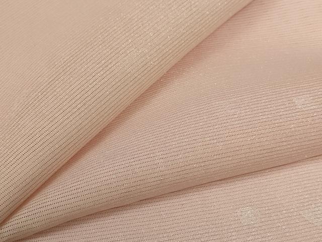 平和屋着物＊夏物　小紋　絽　箔散らし文　金銀彩　正絹　逸品　未使用　AABH4020jd