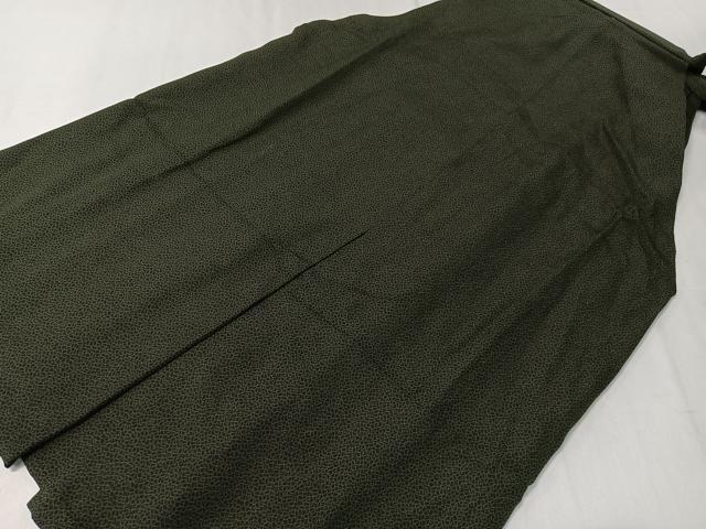 平和屋着物■男性　行燈袴　干割れ文様　正絹　逸品　CAAZ2297vp