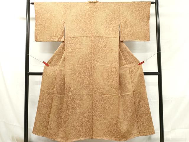 平和屋着物■上質な小紋　小花文　正絹　逸品　DAAV2406xg