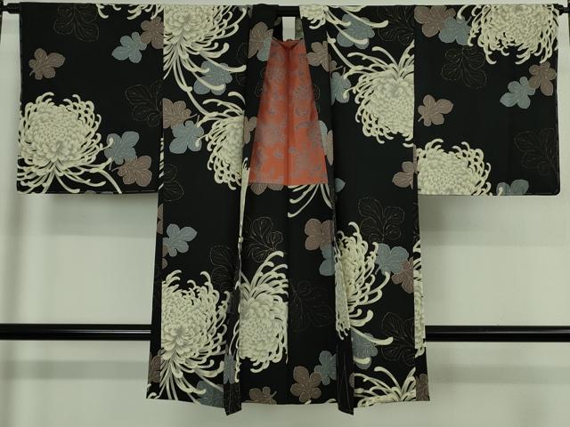 Rakuten - 平和屋着物∞極上　長羽織　乱菊　黒地　逸品　未使用　DZAB5149kh6