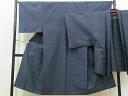 平和屋着物■男性 本場大島紬 アンサンブル 逸品 BAAI0030op