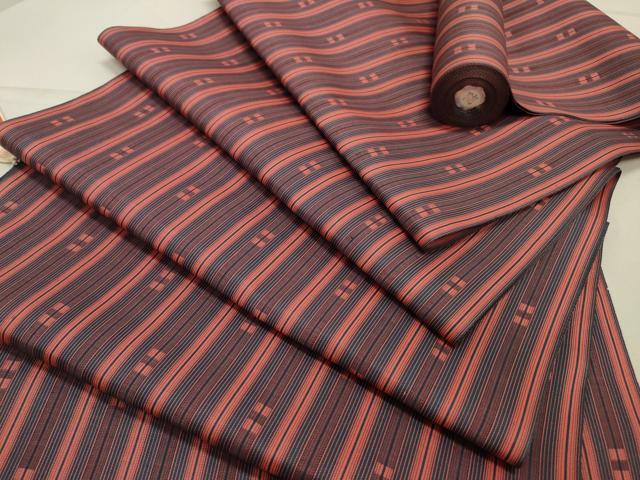 平和屋着物▼羽織・雨コート　反物　羽尺　間道　逸品　未使用　DABB5745zy