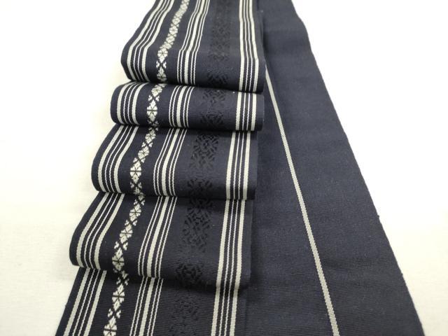 平和屋着物◎男性 本場筑前博多織 角帯 献上 正絹 逸品 DAAY6130ea