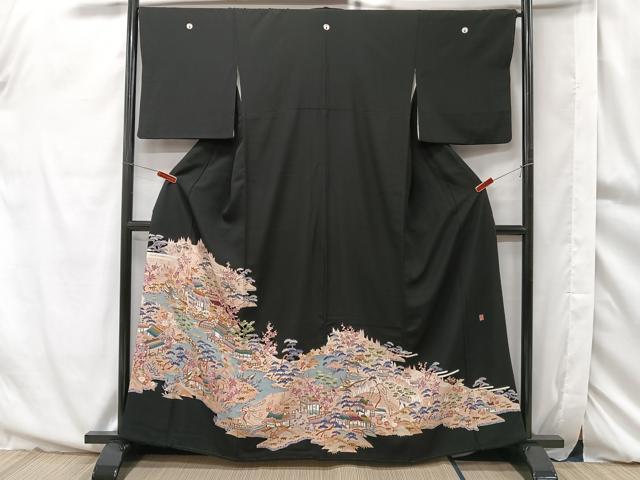 楽天市場】加賀友禅(種類(着物)黒留袖)の通販 楽天市場】加賀友禅(種類(着物)黒留袖)の通販