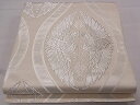 平和屋着物■六通柄袋帯 立涌向かい鳥 銀糸 逸品 fb8985