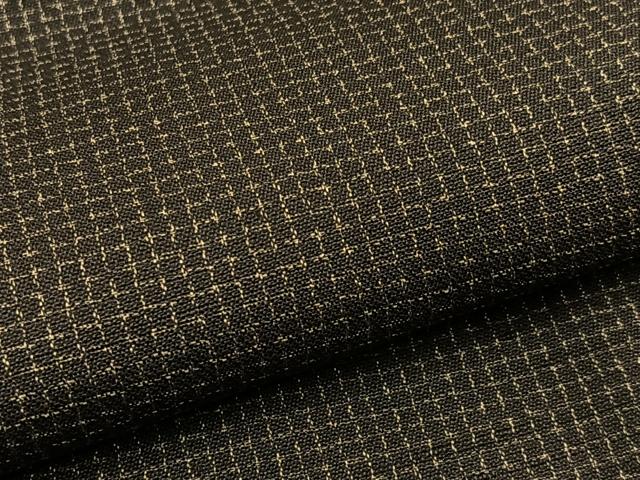 平和屋着物■男性 お召 絣文様 逸品 BAAL0782hj