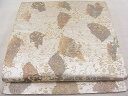 平和屋着物■六通柄袋帯 花唐草文 金糸 逸品 n-pk2592(4)