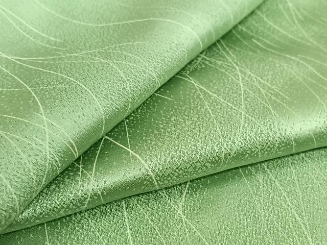 Kimono - 平和屋着物▽上質な小紋　単衣　草花文　正絹　逸品　AABG3784jh