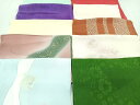 平和屋着物★和装小物 上質な帯揚げ 10枚セット 逸品 CAAN0900xi