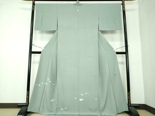 平和屋着物●京加賀糸目友禅作家 山崎巌 色留袖 舞花文 正絹 逸品 DAAS3886ps 平和屋着物●京加賀糸目友禅作家 山崎巌 色留袖 舞花文 正絹 逸品 DAAS3886ps