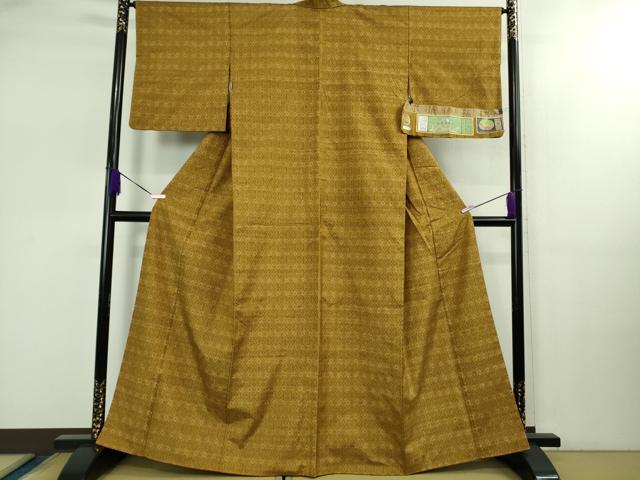 平和屋本店●極上　本場琉球　南風原花織　手織　紬　大城永光作　証紙付き　逸品　DZAB1722kh5
