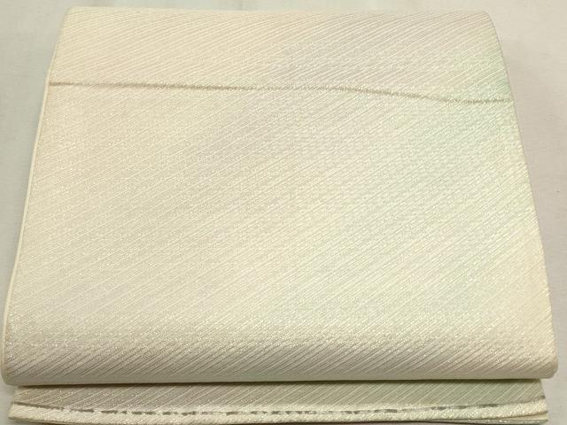 平和屋着物◎全通柄袋帯　霞文　引箔　正絹　逸品　CAAR3946ft