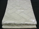 平和屋着物■六通柄袋帯 檜垣文 銀糸 逸品 n-ui0280(4)